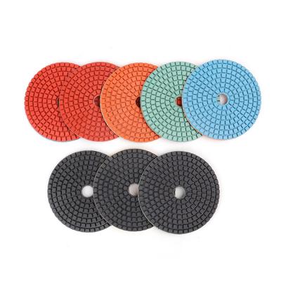 China 2022 Granite Diamond Grinding Wheel 4inch Concrete Wet Quartz Marble Wet Polishing Pads OEM Diamond Sheet Pad Polishing Pads Hot Supplier for sale