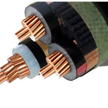 China Construction 0.6/1 KV 3x300 mm2 CU/XLPE/PVC N2XY Copper Conductor 3 Cores XLPE Insulated IEC 60502 Electrical Cable for sale