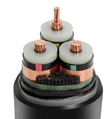 China 8.7 / 15 KV XLPE Underground Insulated Single Core Medium Voltage Power Cable To IEC 60502 for sale