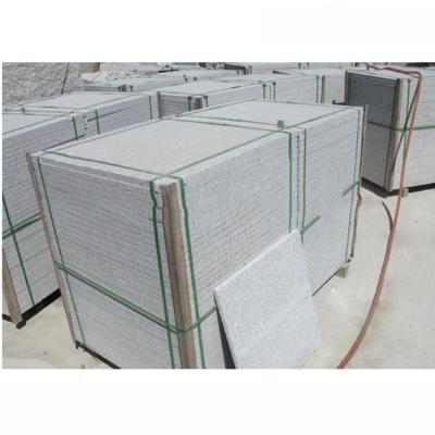 China hoar shandong sesame white ground exterior granite tile F3448 for sale