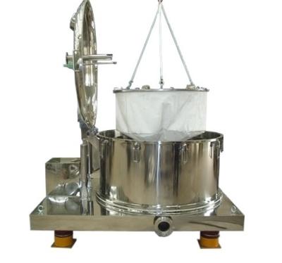 China Hemp OIL Hemp Oil Alcohol Stainless Steel Bag Basket Top Quality Lifting Centrifuge for sale