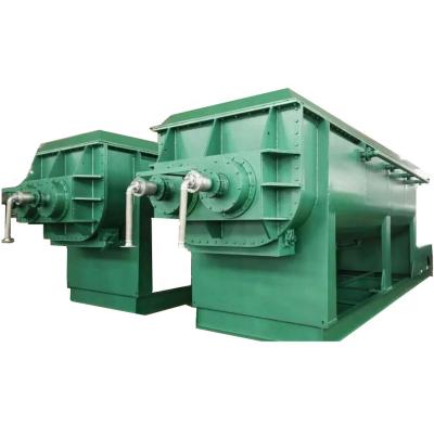 China High Drying Efficiency KJG Series Horizontal Hollow Paddle Dryer For Calcium Carbonate Dehydrator for sale