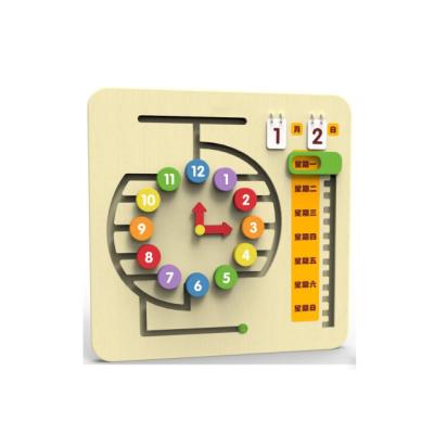 China Wooden montessori wooden materials intelligence education wall play wall toys for kids bag kids Montessori Toy Colorful Wooden Montessori Materials for sale