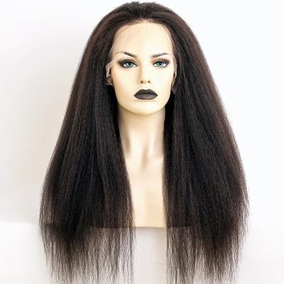 China High Quality 100% Body Wave Hair 13*6 HD Lace Front Wigs For Black Women Color Front Wig Straight Natural Hair for sale