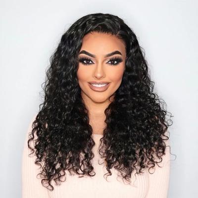 China Body Wave EVIA Hair Baby Hair Edges 4C Curly Hairline 13x6 HD Lace Front Wigs For Women 360 Full Lace Wig Hair Pre Plucked for sale