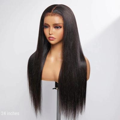 China Straight Lace Front Wig With Baby Hair Cheap Brazilian Human Hair 13x6 Lace Front Human Hair Wigs Straight For Black Women for sale