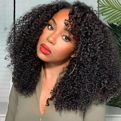 China BOB HD Lace Front Full Lace Human Hair Kinky Curly Wigs Closure Headband Body Wave Hair Natural Wigs For Black Women for sale