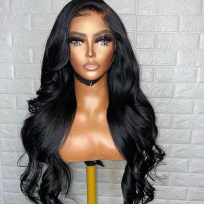 China Wholesale 13x6 Body Wave Full Lace Wigs Brazilian Human Hair Human Swiss Lace 100% Virgin Virgin Hair Wigs For Black Women for sale