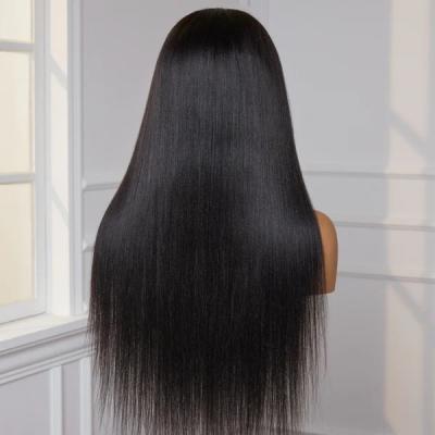 China Wholesale Glueless Straight Bone Straight Wig For Women Lace Front Human Hair Wigs Brazilian Hair Lace Closure Ready To Ship for sale