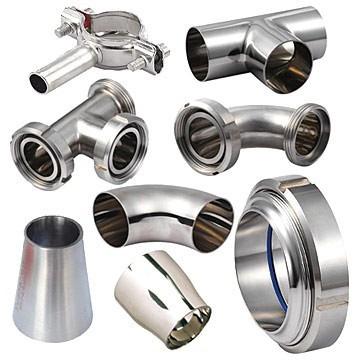 China Funiture Hardware Best Price High Gloss , Elegance , Stiffness Dairy Pipe Fittings Stainless Steel for sale