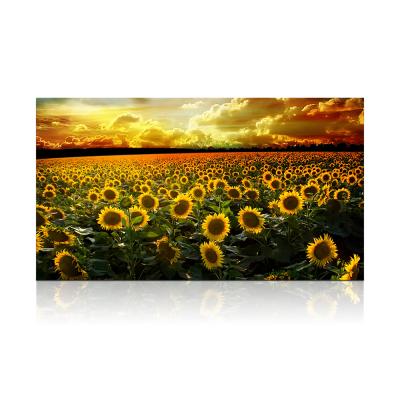 China Modern Artwork Flower Field Landscape Picture Sunflower Canvas Print Wall Artwork Home Office Modern for sale