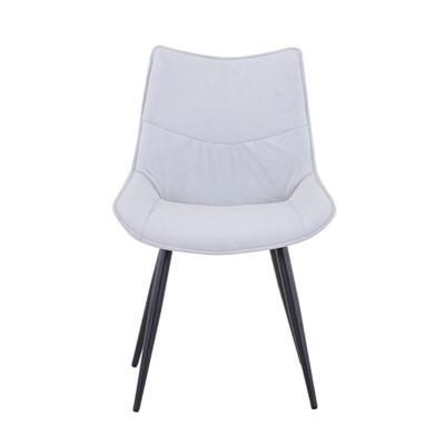 China Comfortable Wholesale Modern Comfortable Living Room Coffee Hotel  Dining Chairs With Fabric steel legs for sale