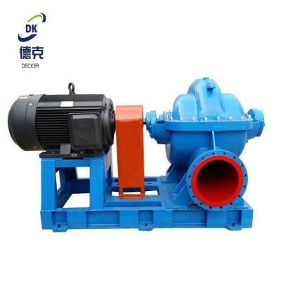 China Drinking Water Treatment Double Suction Large Capacity Wholesale Centrifugal Pump For Water Plants for sale