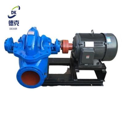 China Drinking Water Treatment Large Capacity Double Suction Horizontal Volute Slurry Centrifugal Vacuum Pump for sale