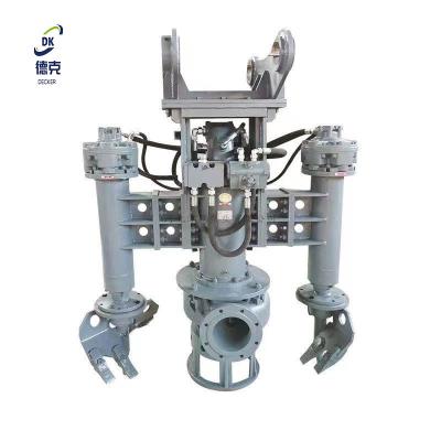 China Commercial Hydraulic Submersible Excavator Driven Pump Dredge Sand Mud Dredging Dredge Pump for sale