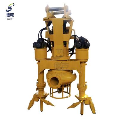 China Hydraulic Submersible Sand Mud Dredger Excavator Dredging Pump for sale