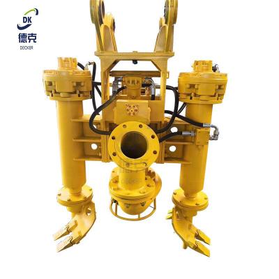 China Excavator Driven Hydraulic Submersible Sand Mud Dredging Dredge Pump for sale