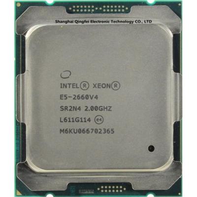 China Server Intel Xeon Professor E5-2660 V4 14 Cores 2400MHz SR2N4 E5-2600 CPU 2.00GHz OEM CPU for sale