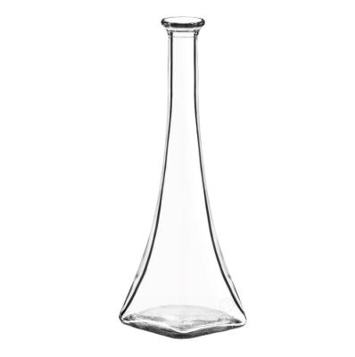 China Beverage Design Unique Shape 100ml 200ml 500ml SONATA Vodka Liquor Glass Bottle for sale