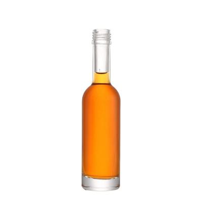 China Flint Long Neck Wine BottlesSmall High Empty Miniature Glass Wine Bottle 5oz 150ml Liquor Bottle for sale