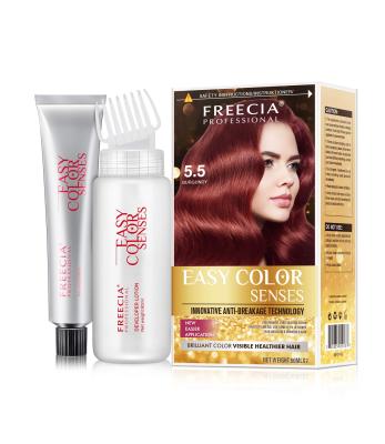 China Kit Hair Color Cream Private Long Lasting Permanent Label Color Hair Dye For Home Used for sale