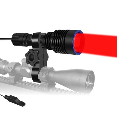 China Emergency ANEKIM UC20R Red Light Predator Light 10W LED Hunting Torch Kit For Hog Coyote Coon Bobcat Raccoon Varmint Rabbit Night Hunting for sale