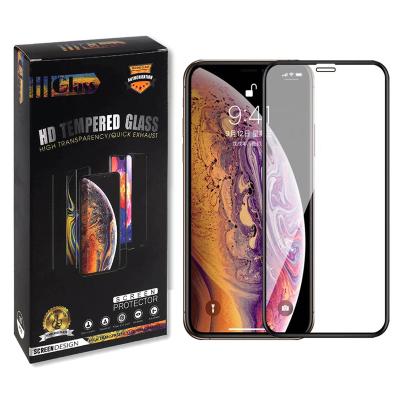 China Wholesale 9H High Quality Anti-fingerprint Full Curved Covered Tempered Glass Screen Protector, Suitable for iPhone 11 11pro 11pro Max for sale