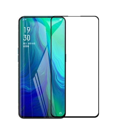 China Hot Selling Anti-fingerprint Screen Full Coverage OPPO Curved Black Edge Tempered Film For Realme x50 x3 x2 x50pro x3pro x2pro glass film for sale