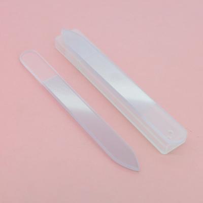 China Eco-Friendly High Quality Nano Glass Logo Custom Nail File and Nail Buffer for Natual Nail Shine for sale