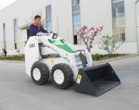 China EPA Engine Wheel Skid Steer Loader , Side Loading Forklift Truck Narrow Aisle Lift Trucks for sale