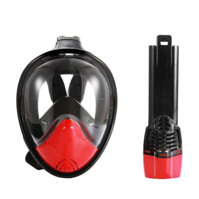 China Underwater Easy Breathe Snorkel Mask , 180 Degree View Diving Full Face Mask for sale