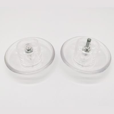 China Both durable heads round transparent plastic injection parts for sale