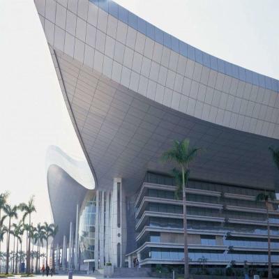 China Customized Plain Wall Cladding Panel Aluminum Facade Panel Wall Decoration for sale