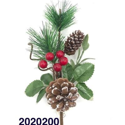 China Fashional Artificial Flowers Wholesale Red Berries Vintage Christmas Wreath Miniature Christmas Berry for sale