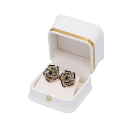 China Reused Ring Box Jewelry Packaging Box materials logo earring jewelry box custom luxury necklace bracelet small for sale