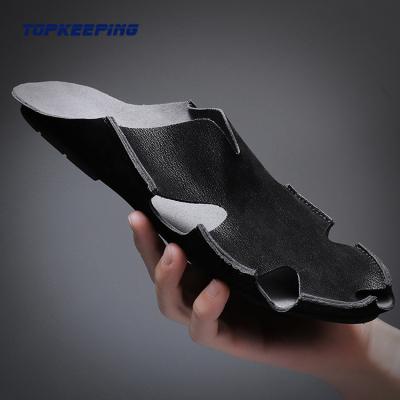 China New Fashion Trend 1E0130 Man Outdoor Style Black Arab Sandal for sale