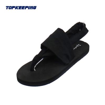 China 1E0065 Woman's Custom Beach Lady Anti-Slippery Eva Flip Flop for sale