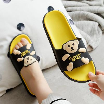 China 1E0170 Crystal Child Beach PVC Girl Summer Slipper Little Boy Anti-slippery Slippers for sale