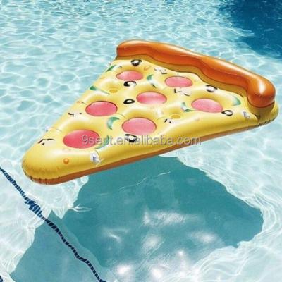 China Pool/beach/decoration/game/sports & Entertainment Giant Inflatable Pizza Slice Pool Float Air Track for sale