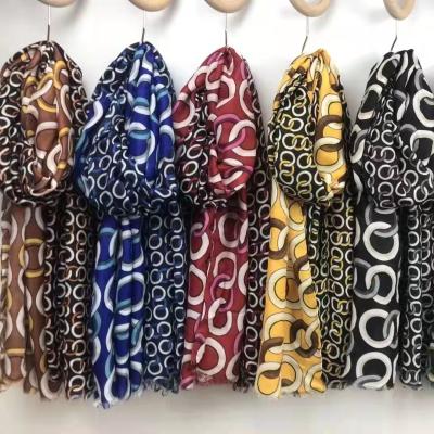 China Ethnic Print Lulu Lucy Spring Scarves For Women Elegant Ethnic Ladies Scarf Shawls Designer Silk Scarf for sale