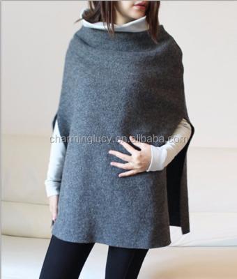 China PONCHO Cashmere Poncho Wool Cape for sale