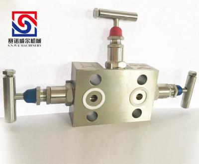 China General Pressure Instrument Transmitter 3 Different Way Valve Varied Valve for sale