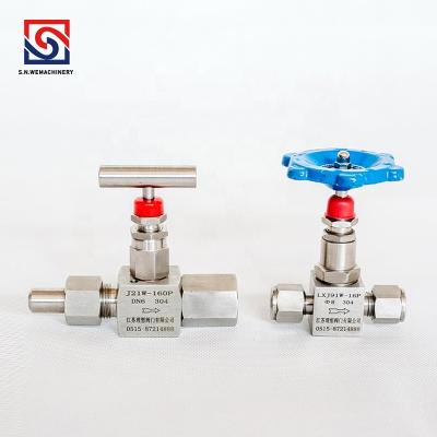 China Swagelok Style Low Price ODM SS 1/4 Electric Needle Valve for sale