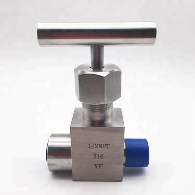 China General Forged Female High Pressure Control SS 316 Hydraulic Needle Valve for sale