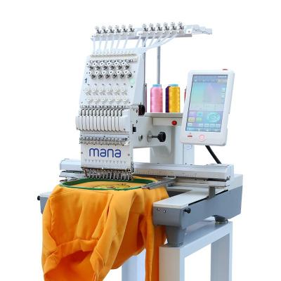 China Garment Shops High Speed ​​Automated Flat Embroidery Machine Clothes Embroidery Machine Single Head Computer Embroidery Machine for sale