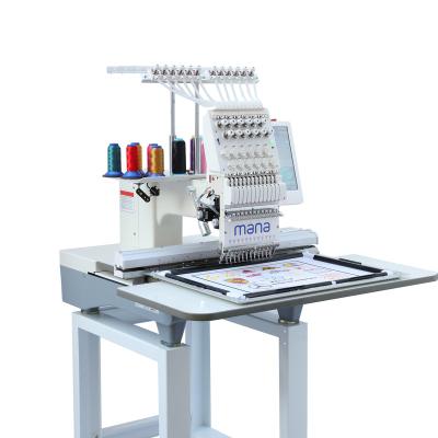 China Garment Shops Multi Function Embroidery Machines Single Head Hat Shirt Embroidery Computer Computer Machine for sale