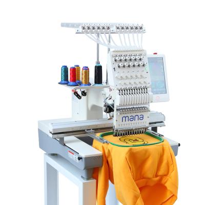 China Garment Shops Flat Cap Embroidery Machine Single Head Machine Automated Embroidery Machine New In Wholesale for sale