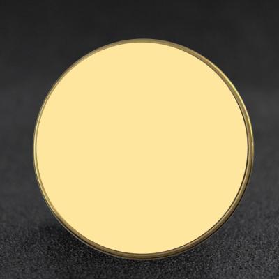 China Cheap Worldwide WD Copper/Bronze/Gold/Silver Metal 44mm Empty Coins For Engraving for sale