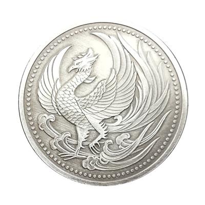 China Worldwide Wholesale Chinese Traditional Metal Phoenix Culture Spot 3D Wish Coinsmetal Coins for sale