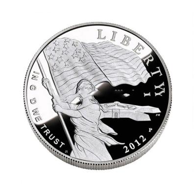 China Unique Europe Products For Sale 3d Double Side Collectible Us Liberty .999 Pure Silver Coin for sale